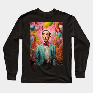 Pee Wee Herman art 6 Long Sleeve T-Shirt